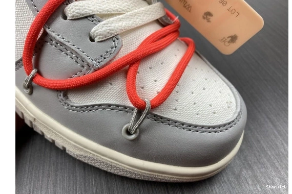 Nike 6 Dunk Low O-W Lot DM1602-110 0329